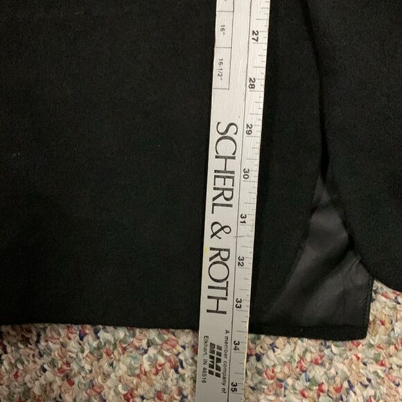 Pincus Brothers Black Maxwell 100% Camel Hair Sport Coat Jacket Size 44R - Picture 13 of 14